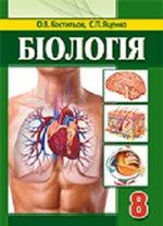 Обкладинка до підручника Біологія (Костильов) 8 клас 2016